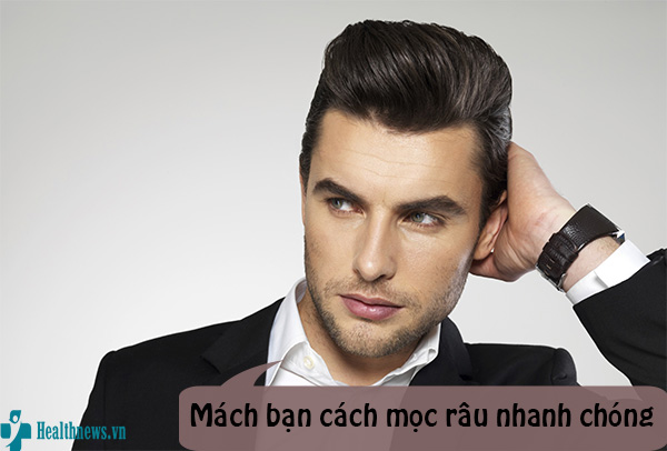 Mách bạn 5 cách mọc râu nhanh chóng và hiệu quả nhất