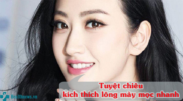 7 Tuyệt chiêu kích thích mọc lông mày nhanh chóng