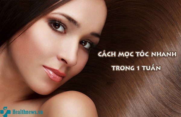 Bật mí 5 cách mọc tóc nhanh trong 1 tuần ngay tại nhà
