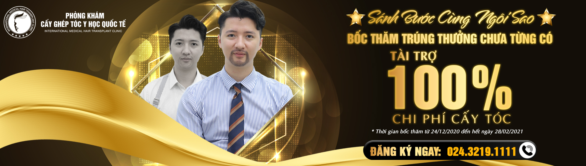 CƠ HỘI CẤY TÓC MIỄN PHÍ TẠI HN & HCM