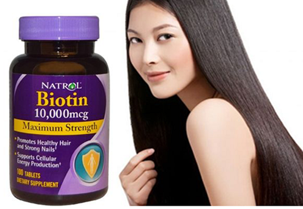 thuốc uống mọc tóc biotin