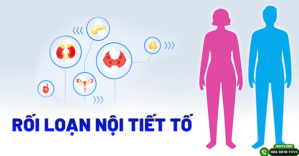 rụng tóc do rối loạn nội tiết