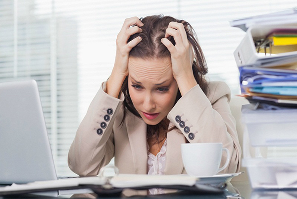 rụng tóc do stress