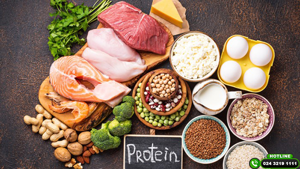 rụng tóc do thiếu protein