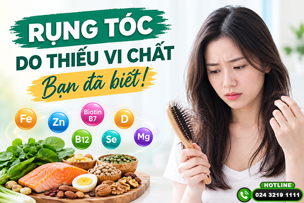 Thực hư việc rụng tóc do thiếu vi chất - Bạn đã biết!