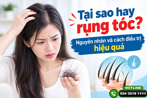 Tại sao hay rụng tóc? Nguyên nhân và cách điều trị hiệu quả
